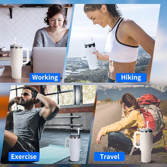 9-Pack Silicone Straw Covers, FARANAP TM Stanley Cup Accessories, Reusable Straw-fitted Beverage lids Compatible with Stanley Cups H2.0 -Dust-Proof Straw Caps for 40/30oz Tumblers and Water Bottles