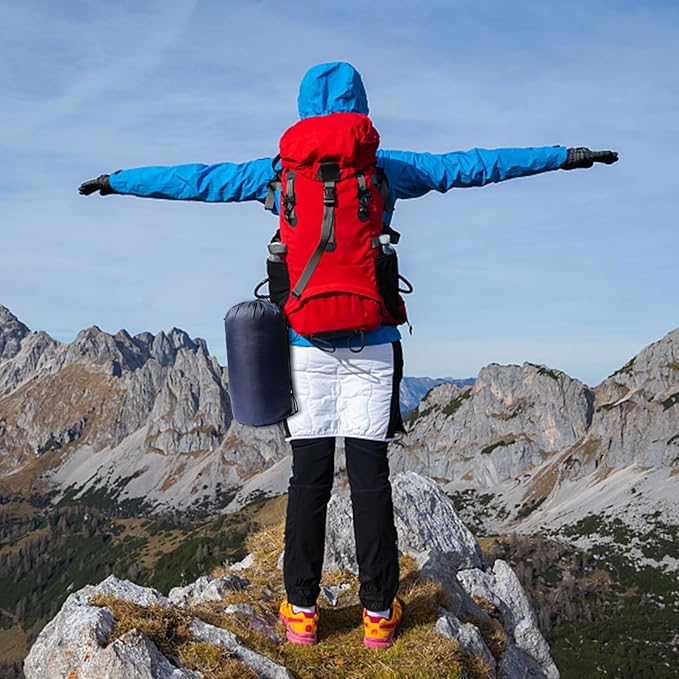 Camping Pillow for Sleeping - Travel Pillows for Sleeping Airplane - Camping Essentials - Travel Essentials for Toddler with Travel Storage Bag