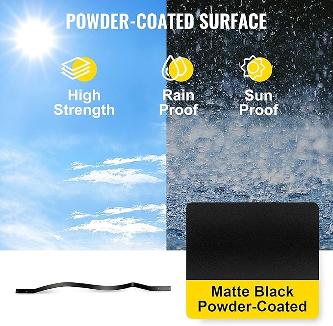 Akenow 26 Pack - 32.25 x 1 Deck Spindles,Metal Deck Balusters with Screws, Iron Balusters for Deck Railing, Heavy Duty Staircase Balusters, Porch Railing