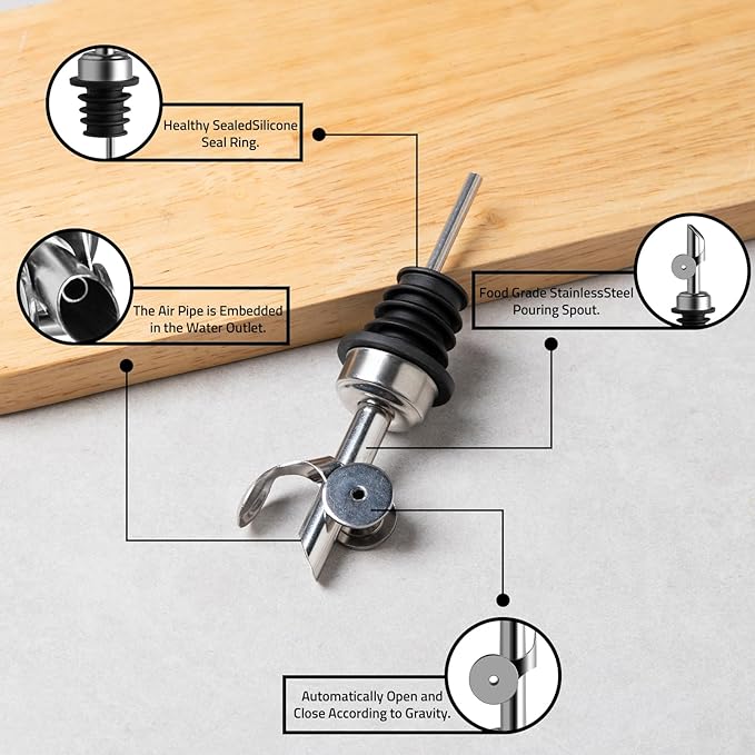 Sweejar 16 Oz Ceramic Olive Oil Dispenser Bottle, Oil Dispenser for Kitchen with Gravity Spout, Relief Opaque Oil Container for Evoo, Avocado Oil, Vinegar, Soy Sauce, 1 Pack(White, Silver Spout)