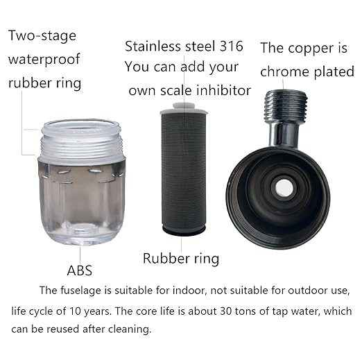 Filter Scale Filters for Showers, Buckets, Water purifiers, Water heaters, dishwashers, pre-Care to Protect Your Equipment Home Water Safety