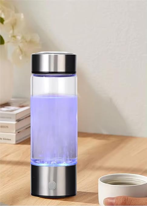 Generic ZenHydro Fusion: Portable Hydrogen Water Bottle - Antioxidant Rich, Ultra-Pure Hydration, Eco-Friendly Design, USB Rechargeable - Enhance Wellness & Hydration On-The-Go