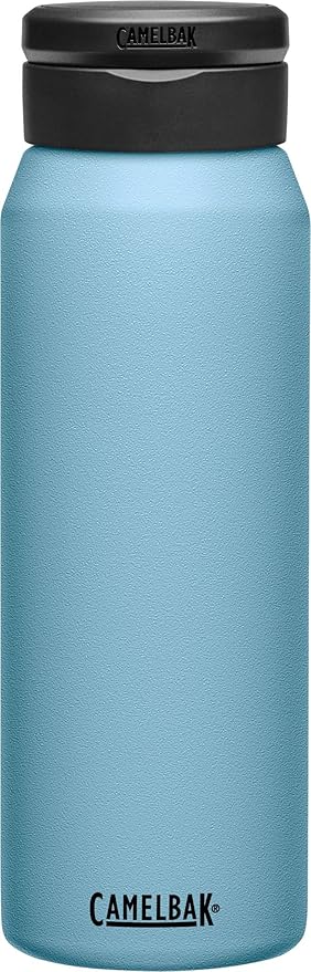 CamelBak Fit Cap Vacuum Stainless Insulated Water Bottle - 32oz, Dusk Blue