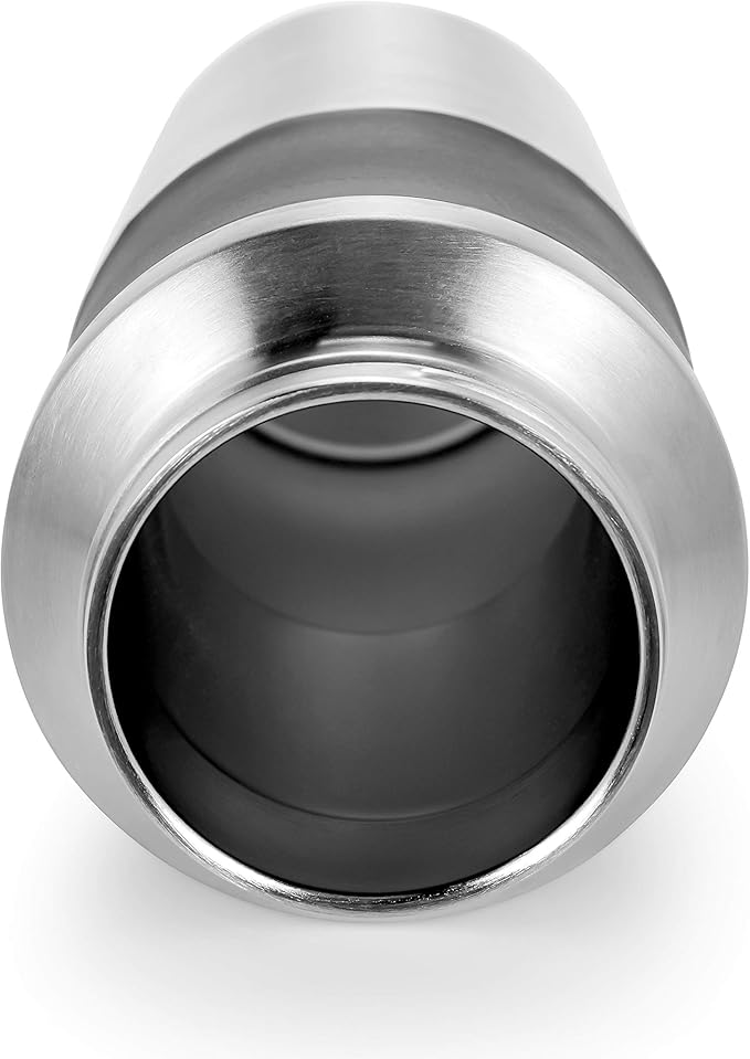 Camco 51986 24 oz Currituck SS Bottle (24oz, Wide Mouth, Stainless Steel)