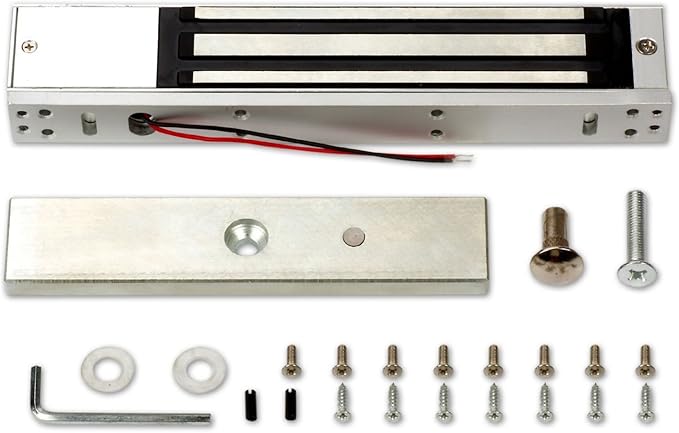 MENGQI-CONTROL 7'' LCD Video Door Phone Intercom Systems Via Password Open Door 600lbs Electronmagnetic Lock Access Control & Power Unit & ZL Bracket Full Kits