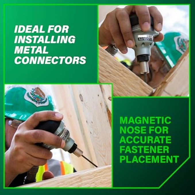 Metabo HPT Palm Nailer, Pro-preferred Pneumatic Power Nailers, Palm Tool for Joist Hangers & Connectors, Magnetic Nose for Precise Fastening, 360° Swivel Plug, 2-1/2″ to 3-1/2″ Bulk Fasteners, NH90AB