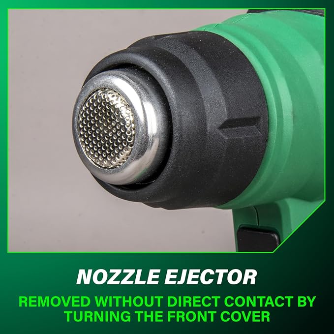 Metabo HPT 18V MultiVolt Cordless Heat Gun, Adjustable Heat Settings, Illuminated LCD Display, Compact and Lightweight, Ergonomic Design, Pro Tool Innovation Award Winner, RH18DAQ4