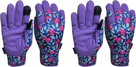 Thorn Proof&Puncture Resistant Gardening Gloves with Grip,Garden Gloves for Women, Leather Work Gloves,Gifts