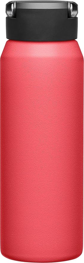 CamelBak Fit Cap Vacuum Stainless Insulated Water Bottle - 32oz, Wild Strawberry
