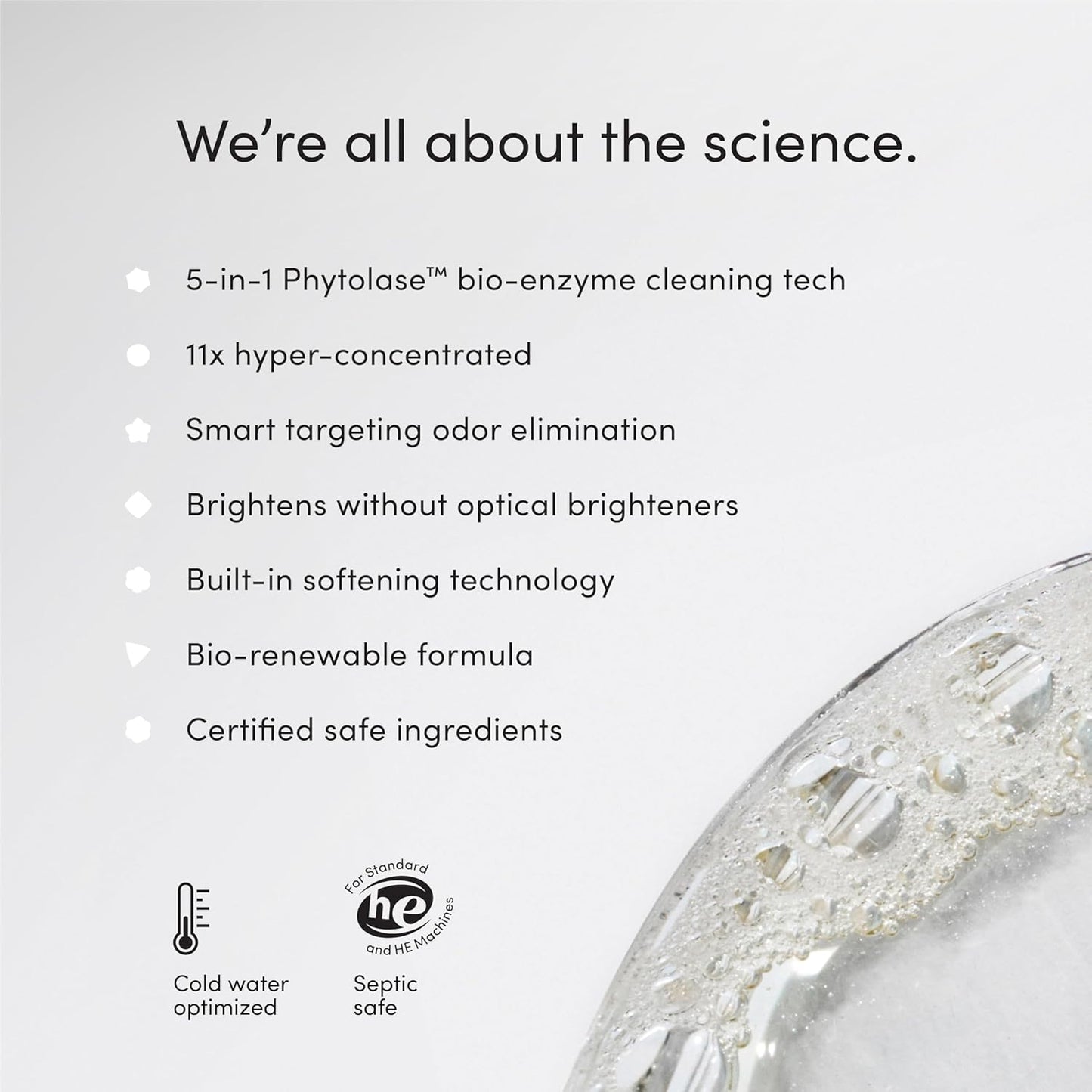 Dirty Labs | Scent Free | Bio-Liquid Laundry Detergent | 32 Loads (8.6 fl oz) | Hyper-Concentrated | High Efficiency & Standard Machine Washing | Nontoxic, Biodegradable | Stain & Odor Removal