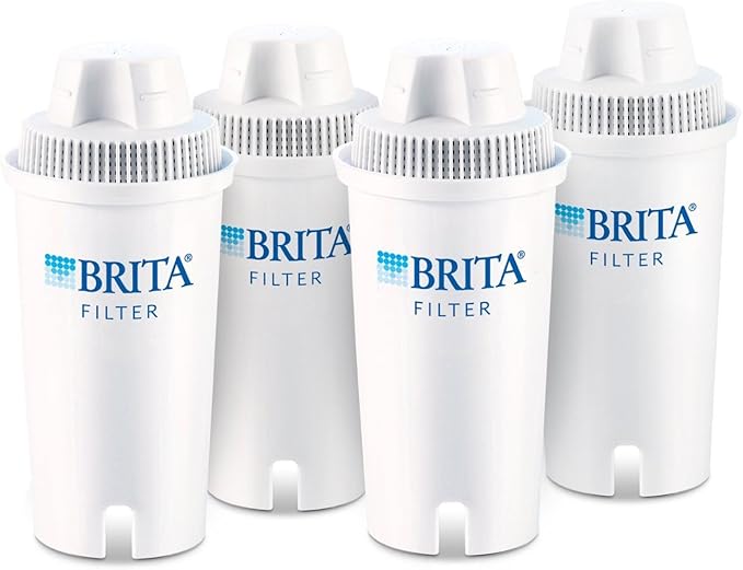 Brita Water Filter Pitcher Replacement Filters - 4 Pack