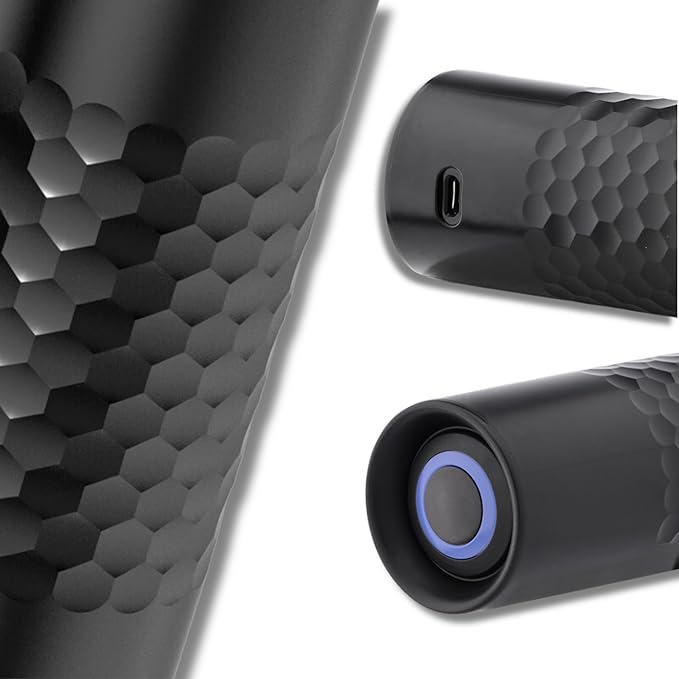 Levare Rechargeable Wine Saver Vacuum Pump Sealer - USB-C Charger, 4 Universal Bottle Stopper Plugs - Prolong Wine Freshness Effortlessly for Days After Uncorking