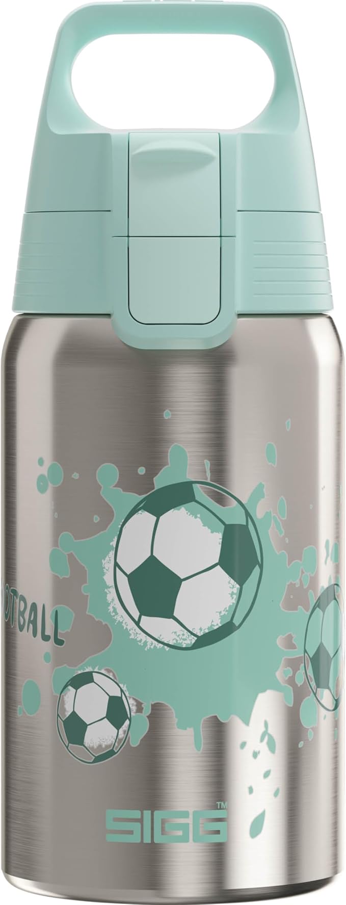 SIGG - Stainless Steel Kids Bottle - Shield One - Suitable For Carbonated Beverages - 17 Oz