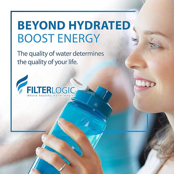 Filterlogic NSF Certified Pitcher Water Filter, Replacement for Brita® Water Filter Pitchers, Dispensers, Classic 35557, OB03, Mavea® 107007 and More (Pack of 3)