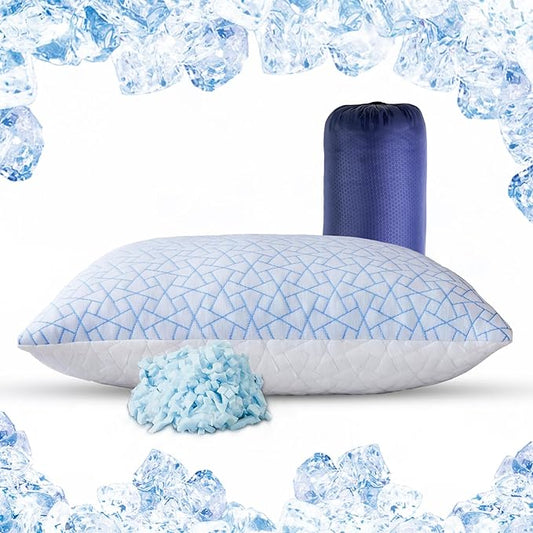 Camping Pillow for Sleeping - Travel Pillows for Sleeping Airplane - Camping Essentials - Travel Essentials for Toddler with Travel Storage Bag