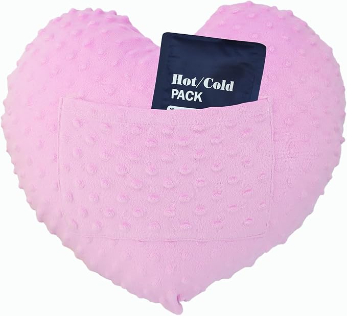 Heart Surgery Pillow for Open Heart Surgery After Bypass Coughing with Pocket Comfort Cushion Recovery Gifts Women Men Patients Minky Dot Lavender