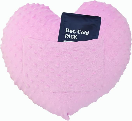 Heart Surgery Pillow for Open Heart Surgery After Bypass Coughing with Pocket Comfort Cushion Recovery Gifts Women Men Patients Minky Dot Lavender