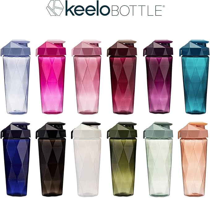 Classic 28oz Blender Shaker Bottle | Protein Shaker Bottle with Diamond Agitator | Shaker Cup with Carrying Handle and Dishwasher Safe | Moss - 28-Ounces