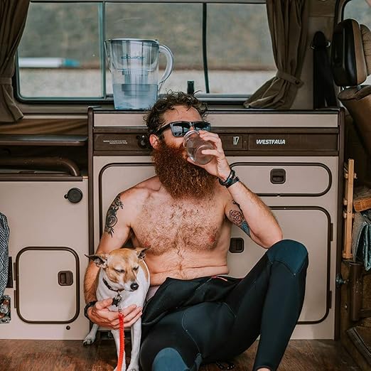 Epic Water Filters Pure Filter Pitchers for Drinking Water, 10 Cup 150 Gallon Filter, Tritan BPA Free, Removes Fluoride, Chlorine, Lead, Forever Chemicals