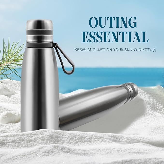 37oz Thermos for Hot and Cold Drinks, Coffee Thermos Water Bottle, Wide Mouth Thermal Cups- Leakproof Stainless Steel Insulated Thermos - Commute, Travel, and Picnic Friendly