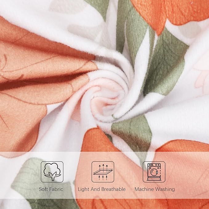 2 PCS Stuffable Travel Pillow, Stuffable Neck Pillow for Travel, Portable Self-Fillable Design Travel Pillow, U-Shaped Pillow with Snap Strap and Storage Bag (Pillow Cover Only, No Filler)