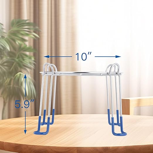 Water Filter Stainless Steel Stand, with Rubberized Non-Skid Feet, Replacement for Berkey® Water Filter System, King Tank Gravity-fed Water Filter System