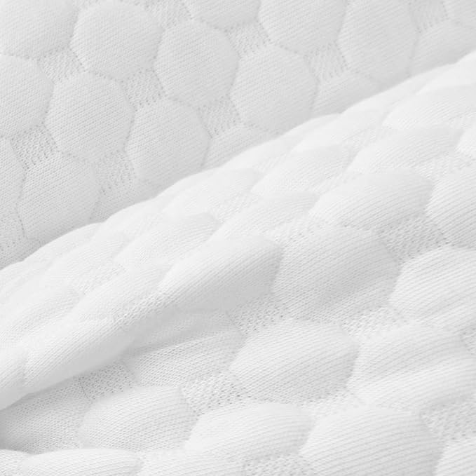 Gehannah Foam Knee Pillow for Side Sleeper, 5.5" Leg Pillow, Separates Legs for Aligns Spine, Relief Lower Back Pain, and Support for Pregnancy