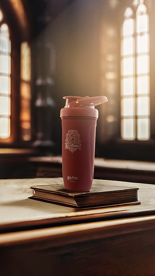 Smart Shake Reforce Stainless Steel Harry Potter Gryffindor Shaker Bottle (900 ML /30oz) | Light Weight Resistance Sports Shaker Bottle with a Soft Lid | Leakproof, BPA Free & DEHP Free