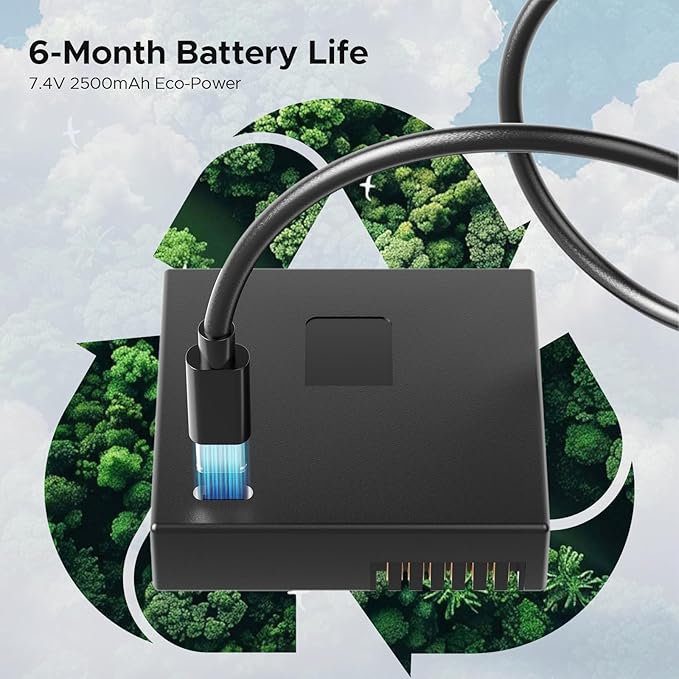 Smart Lock with Camera & Doorbell, 3-in-1 Smart Deadbolt for Front Door, Fingerprint Keyless Entry Door Lock with Live View, Video Smart Lock Built-in Wi-Fi, Auto Lock, Siri Unlock, IP66 Waterproof