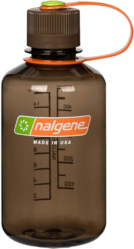Nalgene Sustain Tritan BPA-Free Water Bottle Made with Material Derived from 50% Plastic Waste, 16 OZ, Narrow Mouth