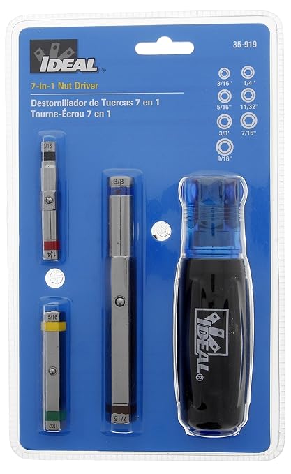 IDEAL INDUSTRIES INC. 35-919 7-in-1 Nut Driver
