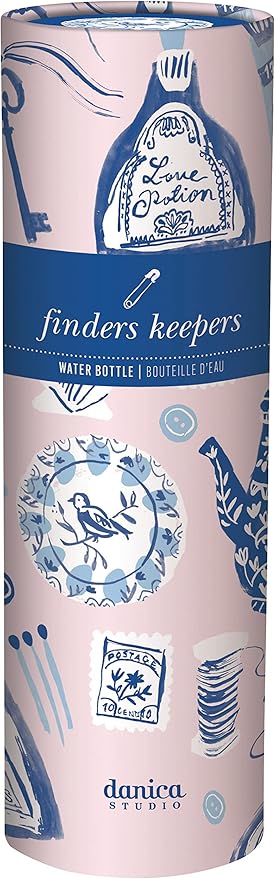 Danica Studio Finders Keepers Stainless Steel Water Bottle Hot or Cold 17 Oz