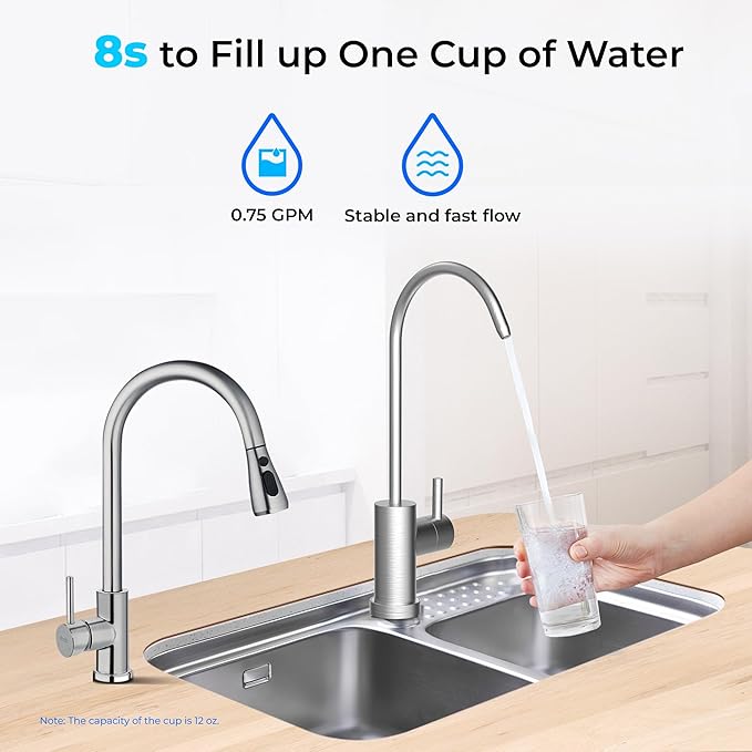 Waterdrop RF10-ALK Replacement Filter Cartridge for 10UB-ALK Alkaline Under Sink Water Filter, 6-12 months