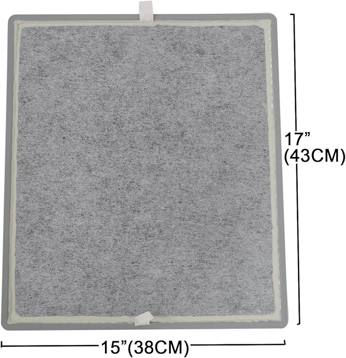 Compatible with Shark HE400 HE401 HE402 HE405 HEPA Air Purifier,Replacement 4 Fan Filter(1 Pack)