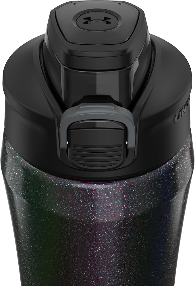 Under Armour 18oz Beyond Stainless Steel Water Bottle, Vacuum Insulated, Self Draining Protective Cap, Leak Proof, For Kids & Adults, All Sports, Gym