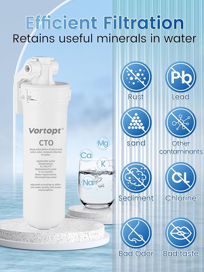 Replacement Filter for Q8/Q9 Water Filter System