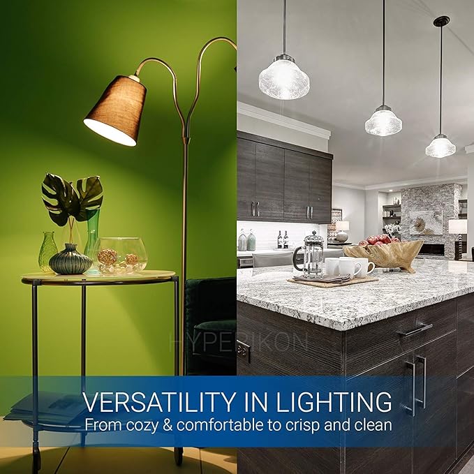 Dimmable T10 Frosted LED Bulbs,6W LED Tubular Edison Bulbs 60 Watt Equivalent,600LM,Daylight 4000K,E26 Medium Base Lamp Bulb for Desk Lamp, Pendant Lights,Cabinet Display Cabinet etc. (6-Pack)