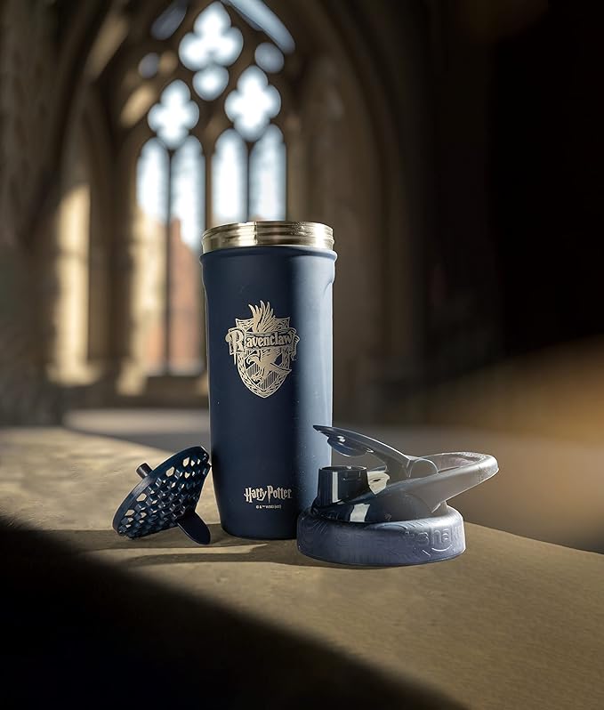 Smart Shake Reforce Stainless Steel Harry Potter Ravenclaw Shaker Bottle (900 ML /30oz) | Light Weight Resistance Sports Shaker Bottle with a Soft Lid | Leakproof, BPA Free & DEHP Free