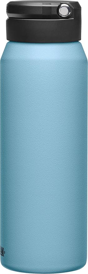 CamelBak Fit Cap Vacuum Stainless Insulated Water Bottle - 32oz, Dusk Blue