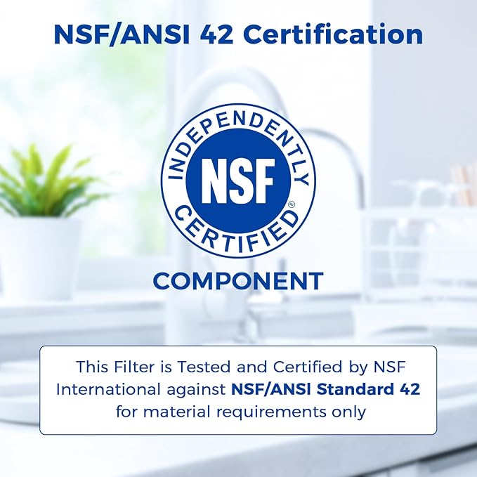 4-Pack Water Filter Replacement for PUR, PUR PLUS Faucet Mount Water Filtration System, NSF Certified, Replace Water Filter for PUR Sink Faucet RF-9999, Upgraded Version