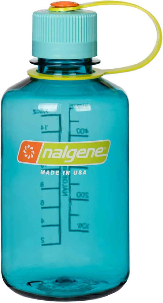 Nalgene Sustain Tritan BPA-Free Water Bottle Made with Material Derived from 50% Plastic Waste, 16 OZ, Narrow Mouth
