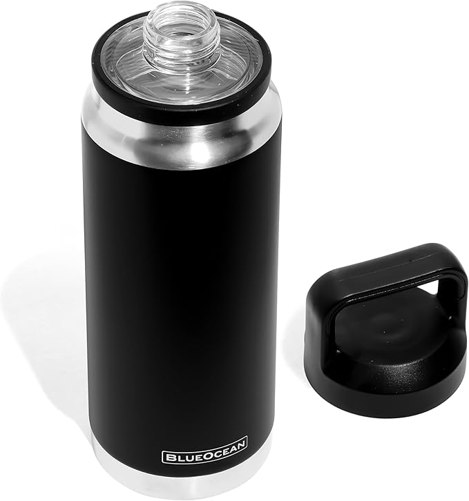 Classic 27 oz Water Bottle, Insulated Stainless Steel With Pro-Tough Lid | Perfect Insulated Water Bottle And Tumbler As Travel Water Bottle, Bike Water Bottle, Or Gym Water Bottle (Black)