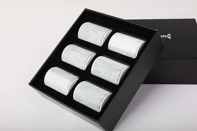 Carbon Water Filter For Sink Faucet Water Filter Cartridge 6pcs for Kitchen Sink Filter Bathroom Sink Water Filter Replacement Filter Water Purifier for Sink Chlorine Purifiers