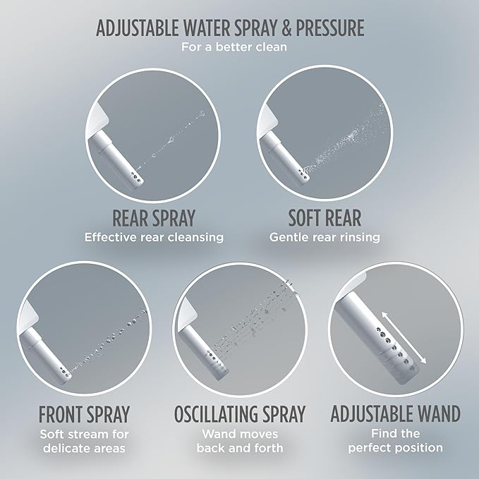 TOTO® WASHLET® S2 Electronic Bidet Toilet Seat with Instantaneous Water Heating, PREMIST and EWATER+ Wand Cleaning, Elongated, Cotton White - SW3346#01