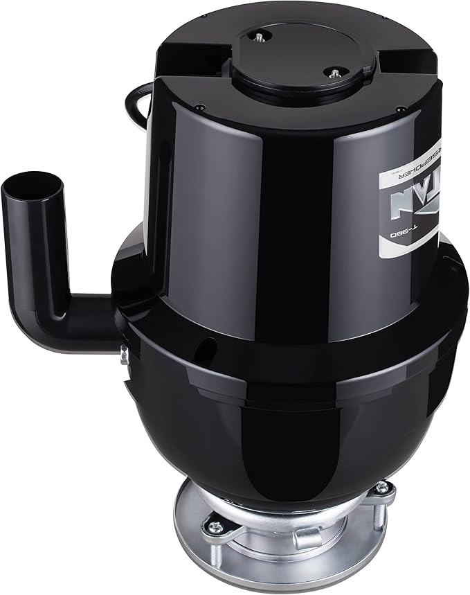 TITAN 10-US-TN-GAR-3B Torque Garbage Disposal System with Stainless Steel Impellers & Griding Components, Black (3/4 HP | Deluxe)