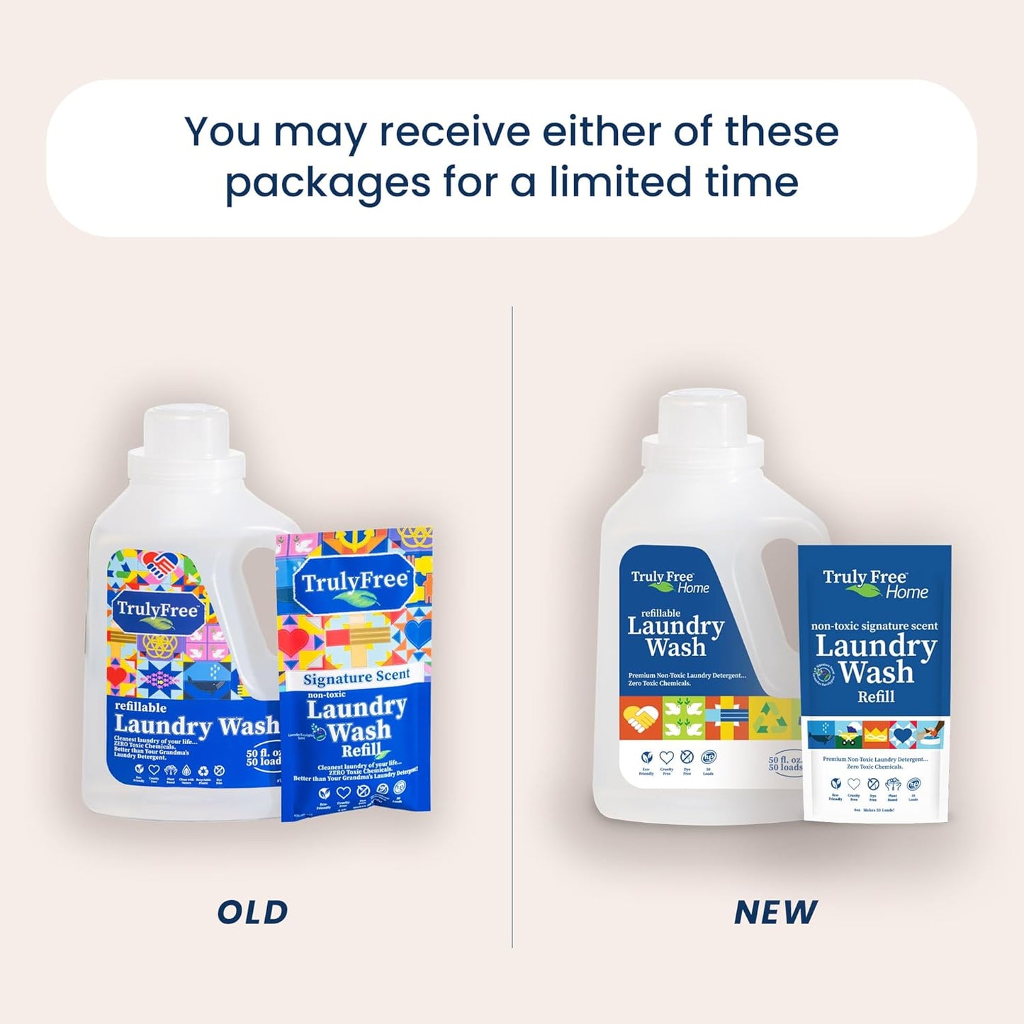 Laundry Detergent for Sensitive Skin | Gentle & Safe for Baby Clothes | Plant-Based | Easy to Dissolve to Create a Liquid| Include 1 Refillable Bottle| Signature Scent (50 Loads)