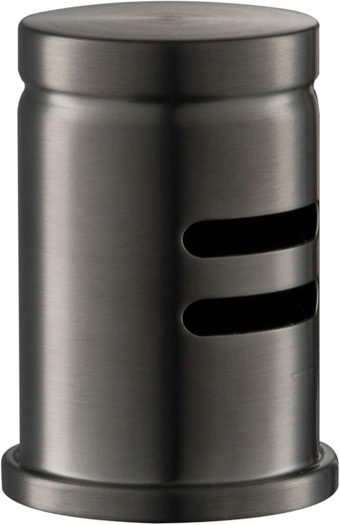 Kraus KPF-1610MBSB-KAG-1SFSB Bolden Single Handle 18-Inch Commercial Kitchen Faucet with Air Gap, Matte Black/Black Stainless Steel