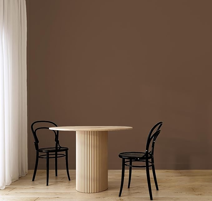 EVOLVE Paint & Primer: Environment-friendly, Eggshell with One-coat Coverage for Interior & Exterior surfaces (Bark Brown, 1-Gallon)