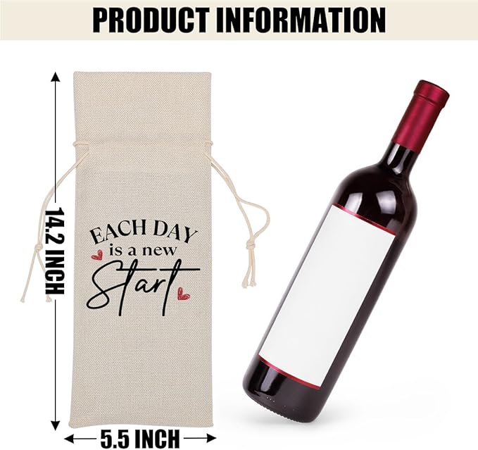 Funny Wine Quotes Wine Bag Wine Tasting Party Supplies for Wine Lovers Women Men Bride Groom Beatie Mom Christmas Birthday Wedding Bachelorrette Party Wine Bags