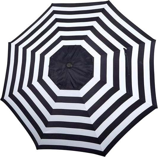 Blissun 9ft Patio Umbrella Replacement Canopy, Market Umbrella Top, Outdoor Table Umbrella Canopy for 8 Ribs, Canopy Only